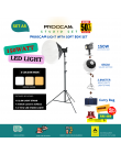  PROOCAM KB-0811 150W Strobe Studio LED Light Photo Monolight for Indoor video live KB-1210 SET A5